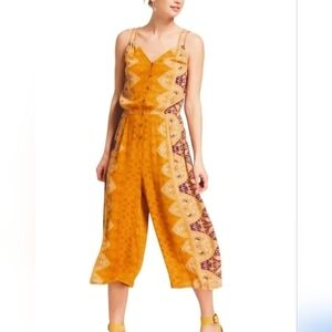 Xhilaration Jumpsuit Orange and Purple Patterned Women's Size XXL